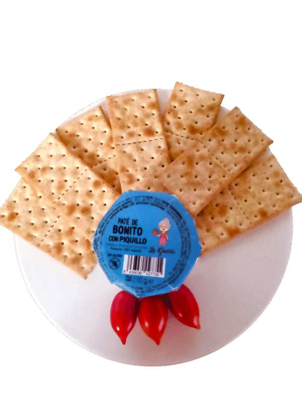 Paté de Bonito con Piquillo -110 g -PREMIUM – Artesanal La Guelita - Imagen 3