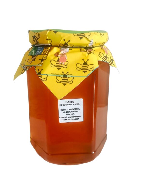 Miel de Romero 1 Kg – Artesanal La Guelita - Imagen 2