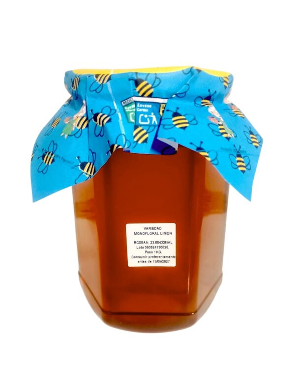 Miel de Limón Artesanal 1 Kg – Sabor Cítrico Natural de La Guelita - Imagen 2