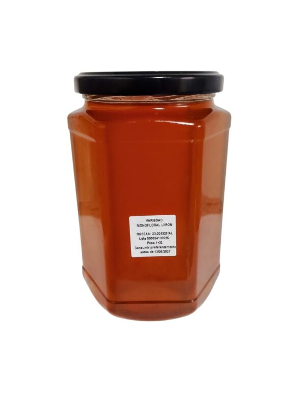 Miel de Limón Artesanal 1 Kg – Sabor Cítrico Natural de La Guelita - Imagen 3