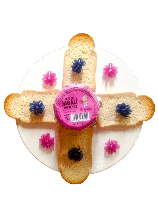 Paté de Jabalí con Setas -110 g - PREMIUM – Artesanal La Guelita - Imagen 3
