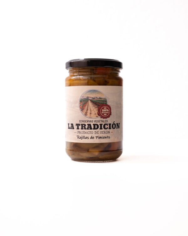 Tiras de pimientos asados- 290g